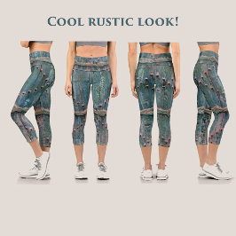 飾りカッコいい木門 カプリレギンス