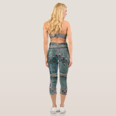 飾りカッコいい木門 カプリレギンス (裏面)