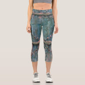 飾りカッコいい木門 カプリレギンス (正面)