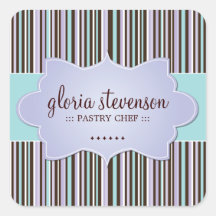 飾りカップケーキ瓶シール