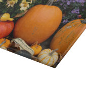 飾りカラフル秋のカボチャ カッティングボード (角)