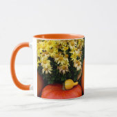 飾りカラフル秋のカボチャ マグカップ (左)