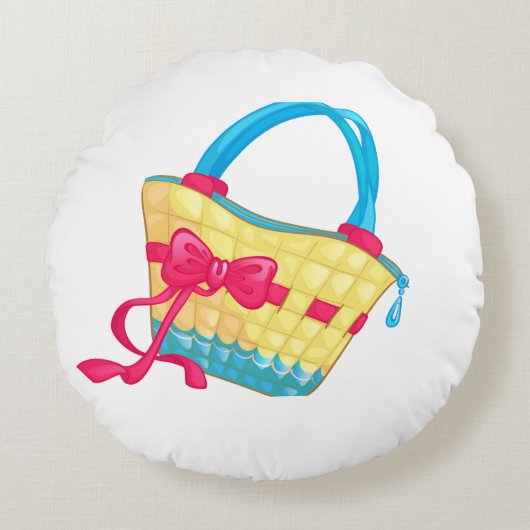 飾りクッション ラウンドクッション (正面)