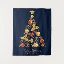 飾りクリスマスツリー タペストリー