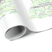 飾りクリスマスツリー ラッピングペーパー (ロールコーナー)