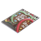 飾りジンジャーブレッドCookie ノートブック (左側)