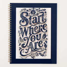 飾りタイポグラフィ プランナー手帳