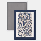 飾りタイポグラフィ マグネット (正面/裏面)