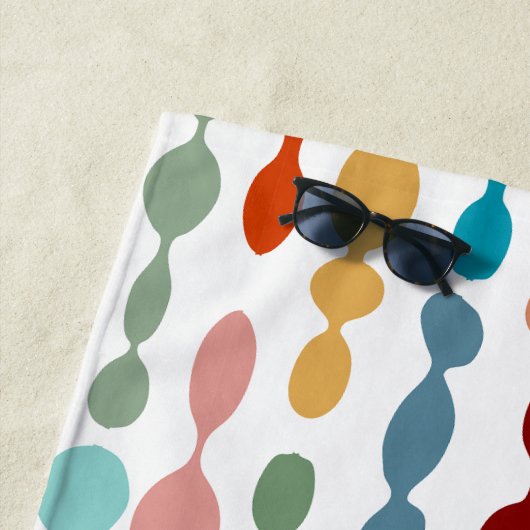 飾りバーベル ビーチタオル (インサイチュ)