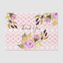 飾りパターン（の模様が）ある花 薄葉紙