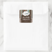 飾りパティシシェフシール スクエアシール (バッグ)