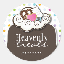 飾りパティシシェフシール