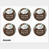 飾りパティシシェフシール ラウンドシール (シート)