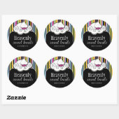 飾りパティシシェフシール ラウンドシール (シート)