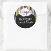 飾りパティシシェフシール ラウンドシール (バッグ)