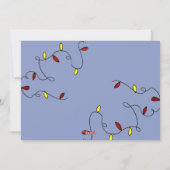 飾りパーソナライズされた書幸せ休日 シーズンカード (裏面)