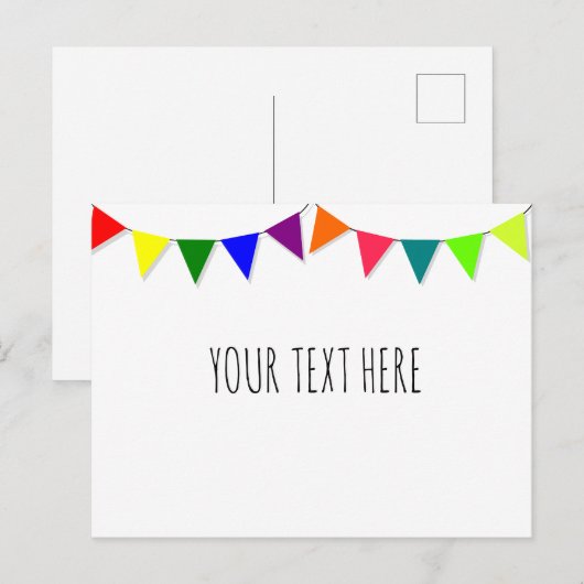 飾りフラグ ポストカード (正面/裏面)