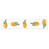 飾りメリークリスマスホリーバッジオーバル文字 ショートテーブルランナー (横)