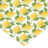 飾りレモン綿 テーブルクロス (アングル)