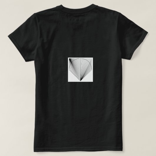 飾り付きのTシャツ Tシャツ (デザイン裏面)