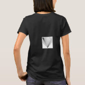 飾り付きのTシャツ Tシャツ (裏面)