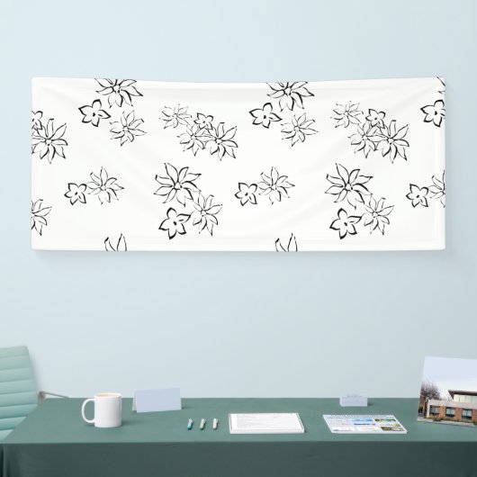 飾り付きデイヴィーグレーバナー 横断幕 (トレードショー)