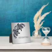 飾り付き予約テーブルプラーク フォトプラーク (インサイチュ)