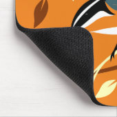 飾り付き裸鳥 マウスパッド (コーナー)