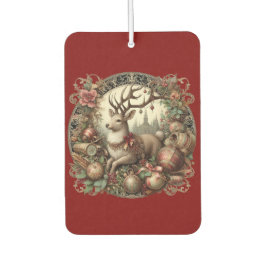 飾り付き鹿 カーエアーフレッシュナー