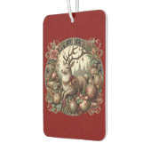 飾り付き鹿 カーエアーフレッシュナー (左)