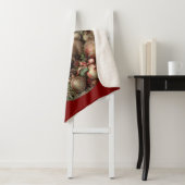 飾り付き鹿 シェルパブランケット (インサイチュ)