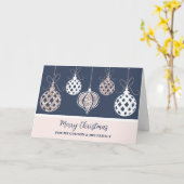 飾り付けゴッドソン&ファミリーメリークリスマス カード (黄色い花)