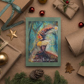 飾り付け信じパーソナライズされたクリスマス シーズンカード