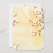 飾り卵と卵を入れたかご狩り 招待状 (裏面)