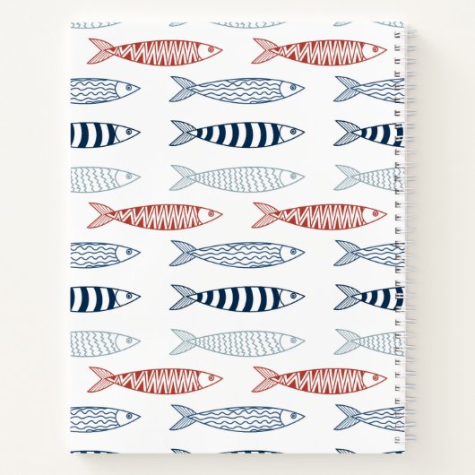 飾り地中海のイワシレシピ ノートブック (裏面)