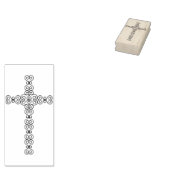 飾り巻きクロスアートスタンプ ラバースタンプ (押印)