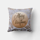 飾り枕メリークリスマス虹色 クッション (裏面)