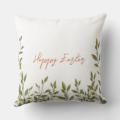 飾り枕"ハッピーイースター"。 クッション (裏面)