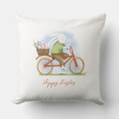 飾り枕"ハッピーイースター"。 クッション (正面)