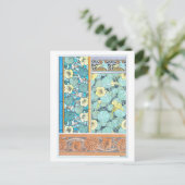 飾り物ポストカードとしてのNasturtium ポストカード (スタンド正面)