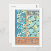 飾り物ポストカードとしてのNasturtium ポストカード (正面/裏面)