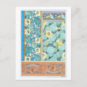 飾り物ポストカードとしてのNasturtium ポストカード (正面)