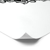 飾り猫 ポスター (角)