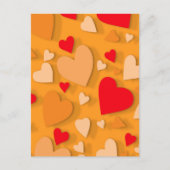 飾り紙のハート７ シーズンポストカード (正面)