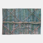 飾り素朴木門 キッチンタオル (横)