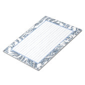 飾り罫線用紙＜青＞13行[bl17] ノートパッド (アングル)