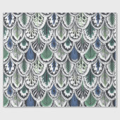 飾り羽 ラッピングペーパー (フラット)