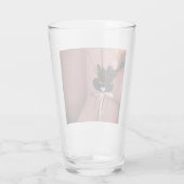 飾り花抽象芸術 タンブラーグラス (裏面)
