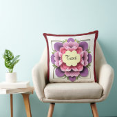 飾り花枠 クッション (椅子)