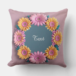 飾り花枠 クッション
